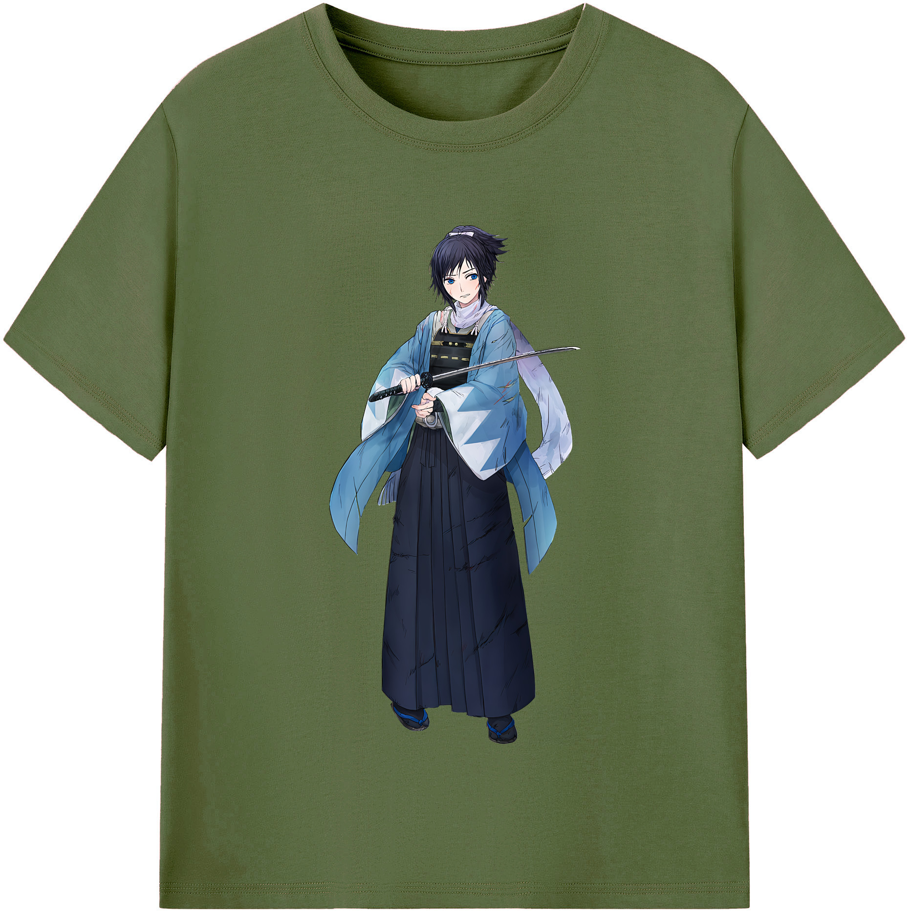 （画像用） 刀剣乱舞 Touken Ranbu 綿100％半袖Tシャツ（フロントプリント）